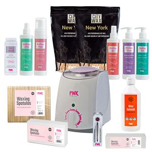 FACE & BODY Waxing Set with New York City Wax & 800 ml heater (incl. 10% discount)